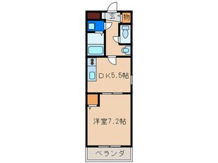 アンジュヴィラの物件間取画像